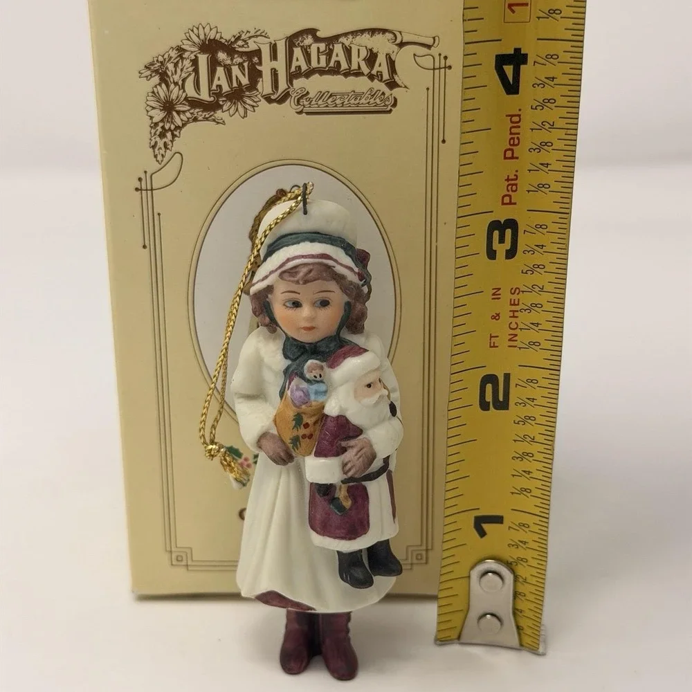 Jan Hagara Nikki Vintage 1985 Christmas Ornament Royal Orleans Ltd Ed w/‎ COA